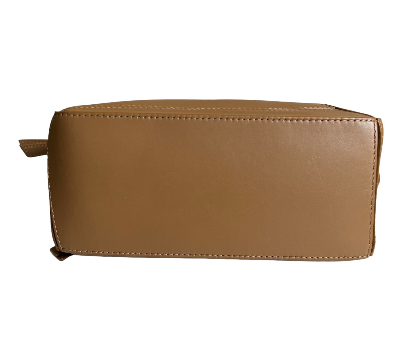Loewe Satin calfskin small puzzle bag in tan