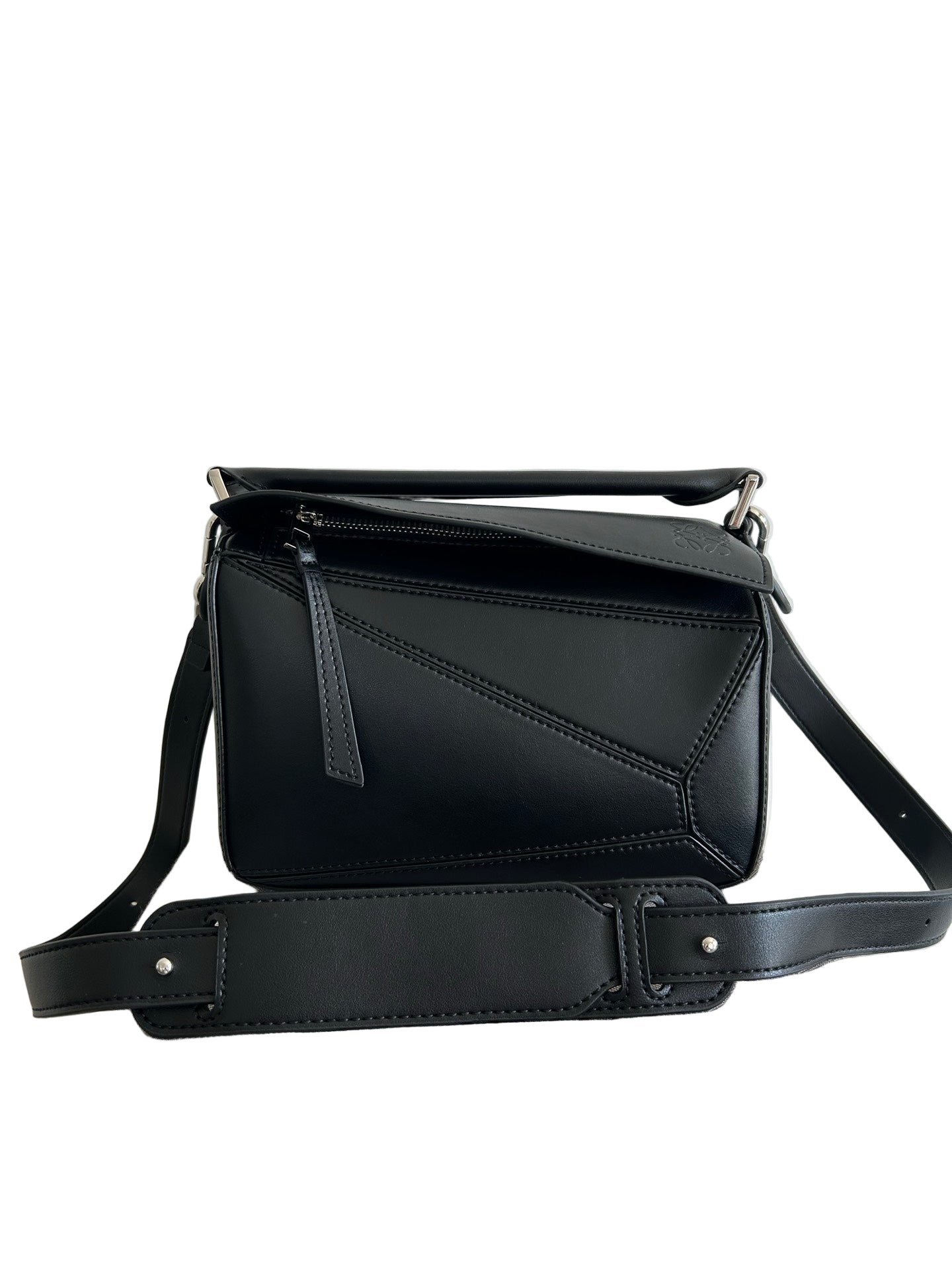 LOEWE Puzzle Mini Bag (Black)