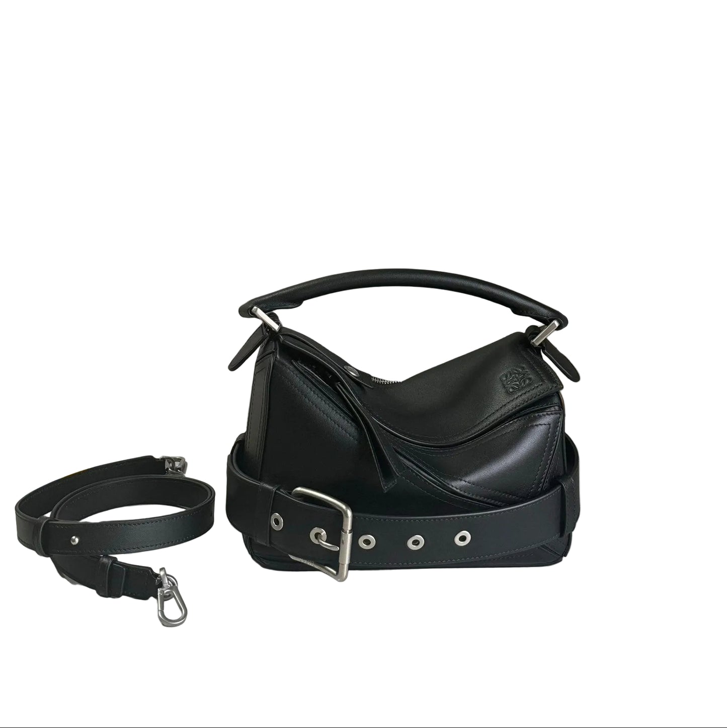 Loewe Puzzle Motorcycle Bag (Black)