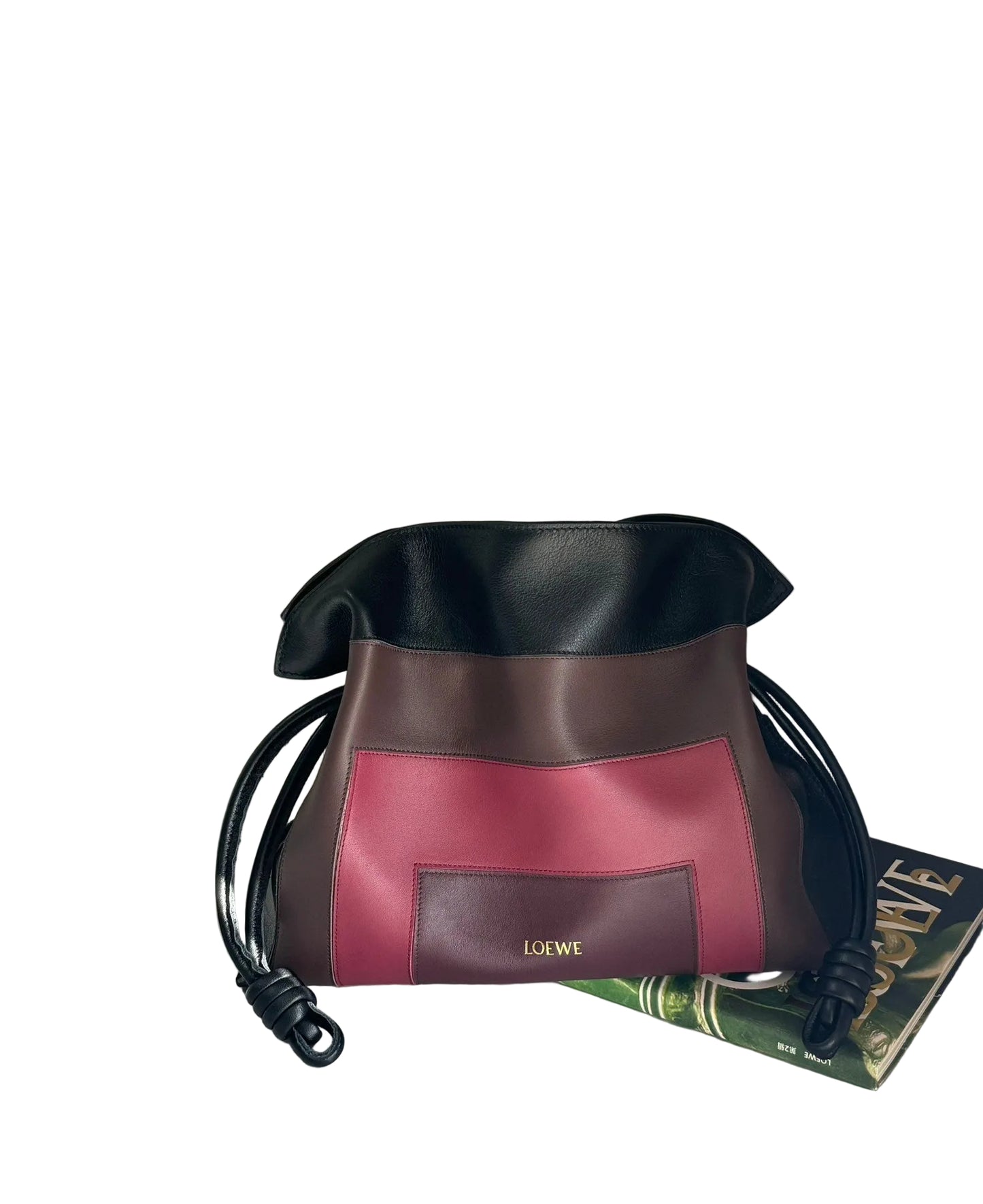 Loewe x Josef Albers Medium Flamenco Clutch Bag