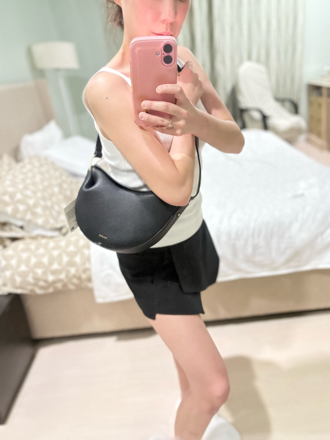 Polène Tonca textured black