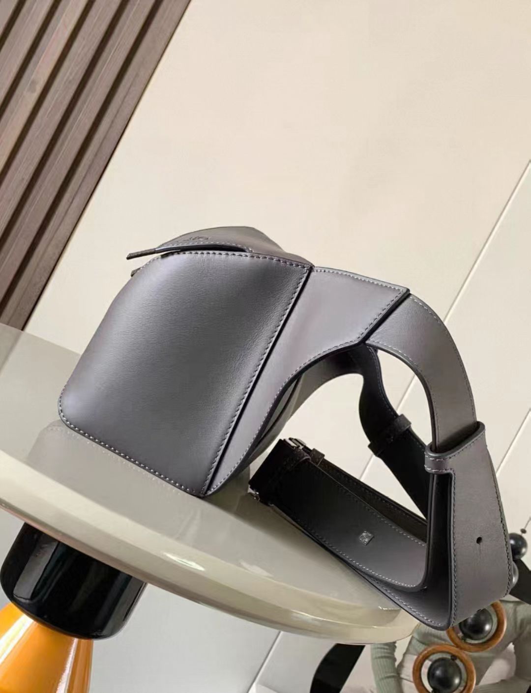 LOEWE
Puzzle leather belt bag