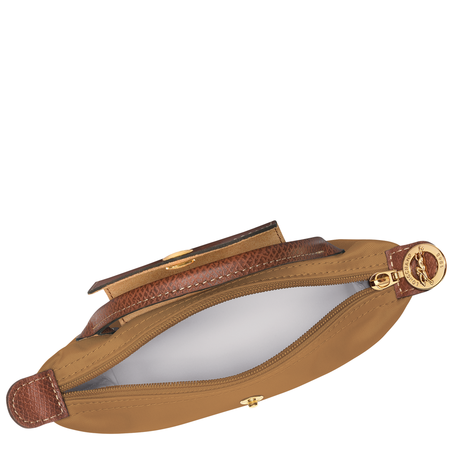 Le Pliage Original Pouch with handleFawn - Recycled canvas