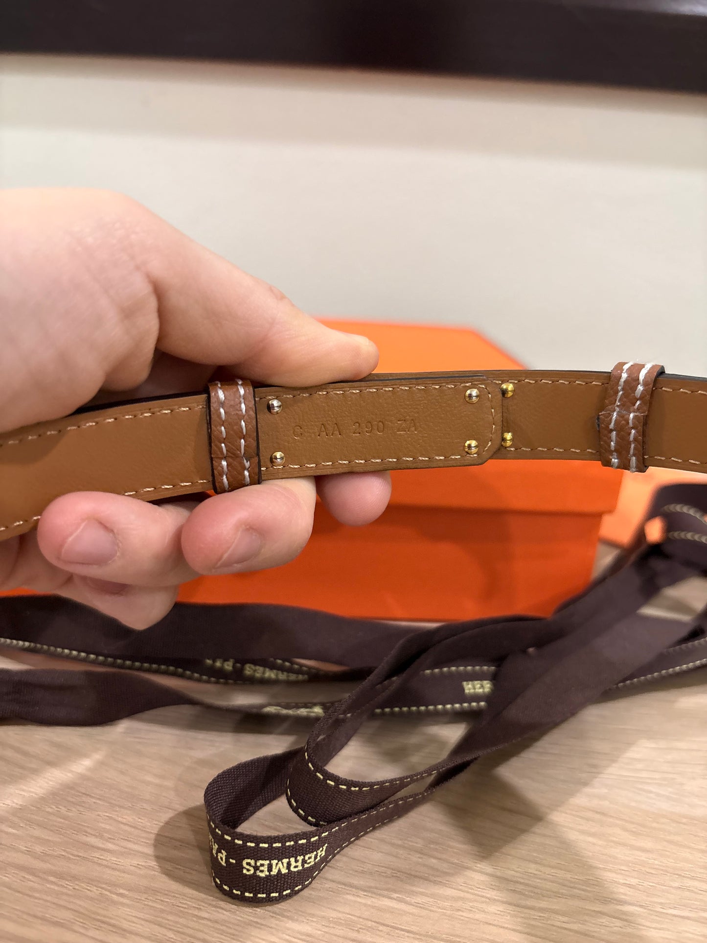 Hermes Kelly belt