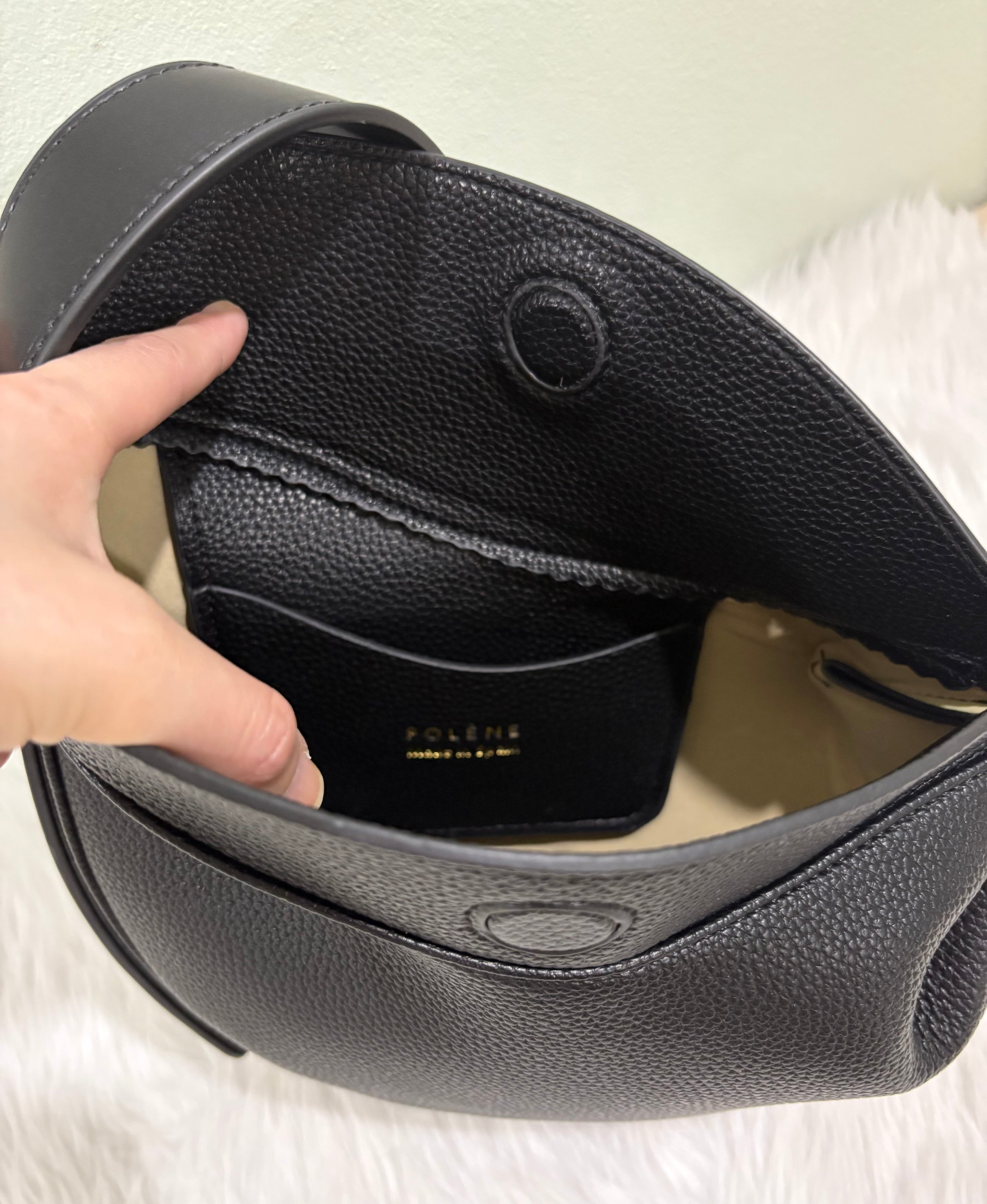 Polène Tonca textured black