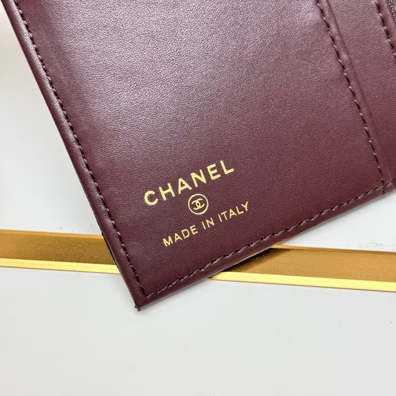 Chanel bifold wallet