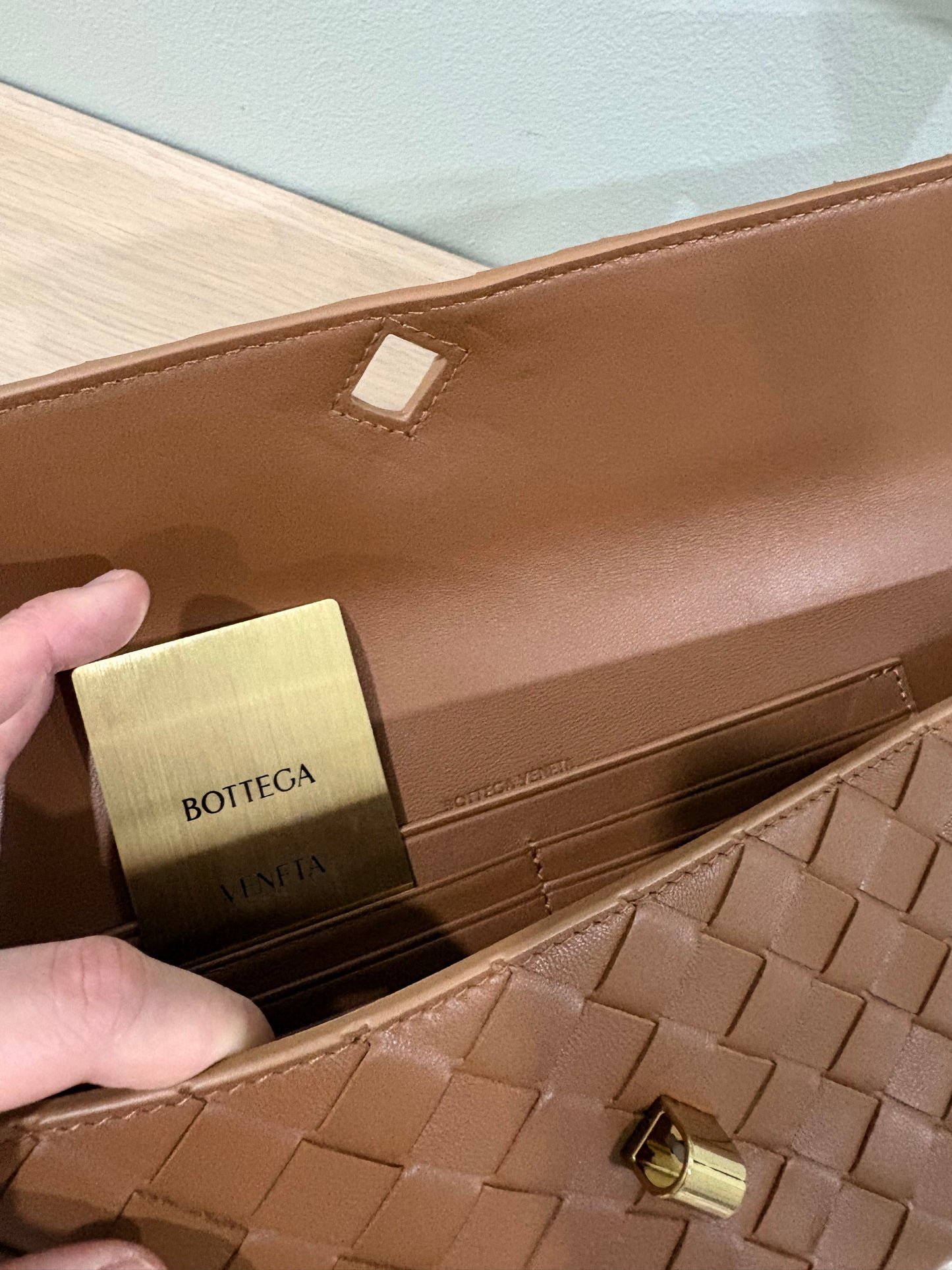 Bottega Veneta Andiamo clutch