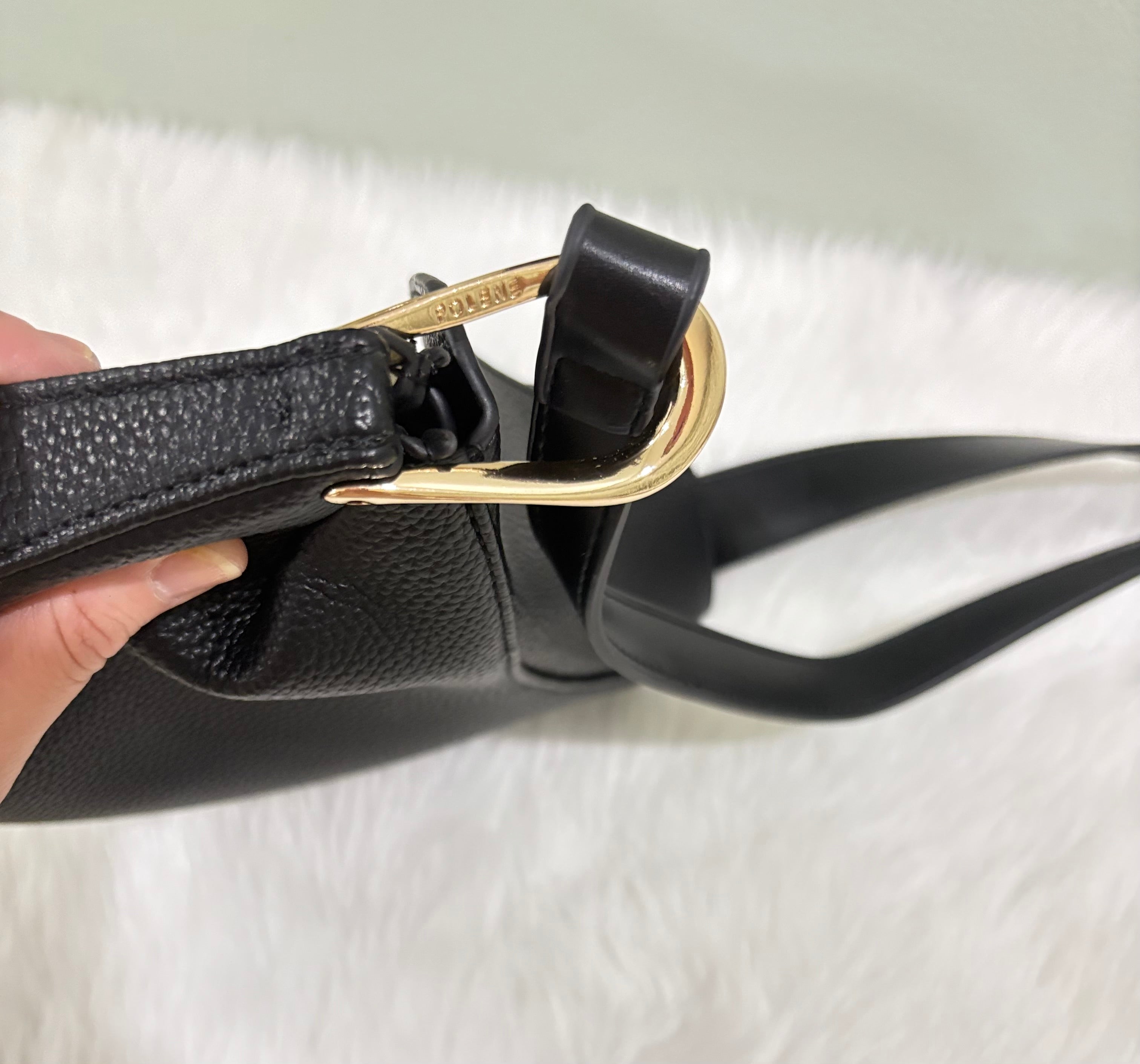 Polène Tonca textured black