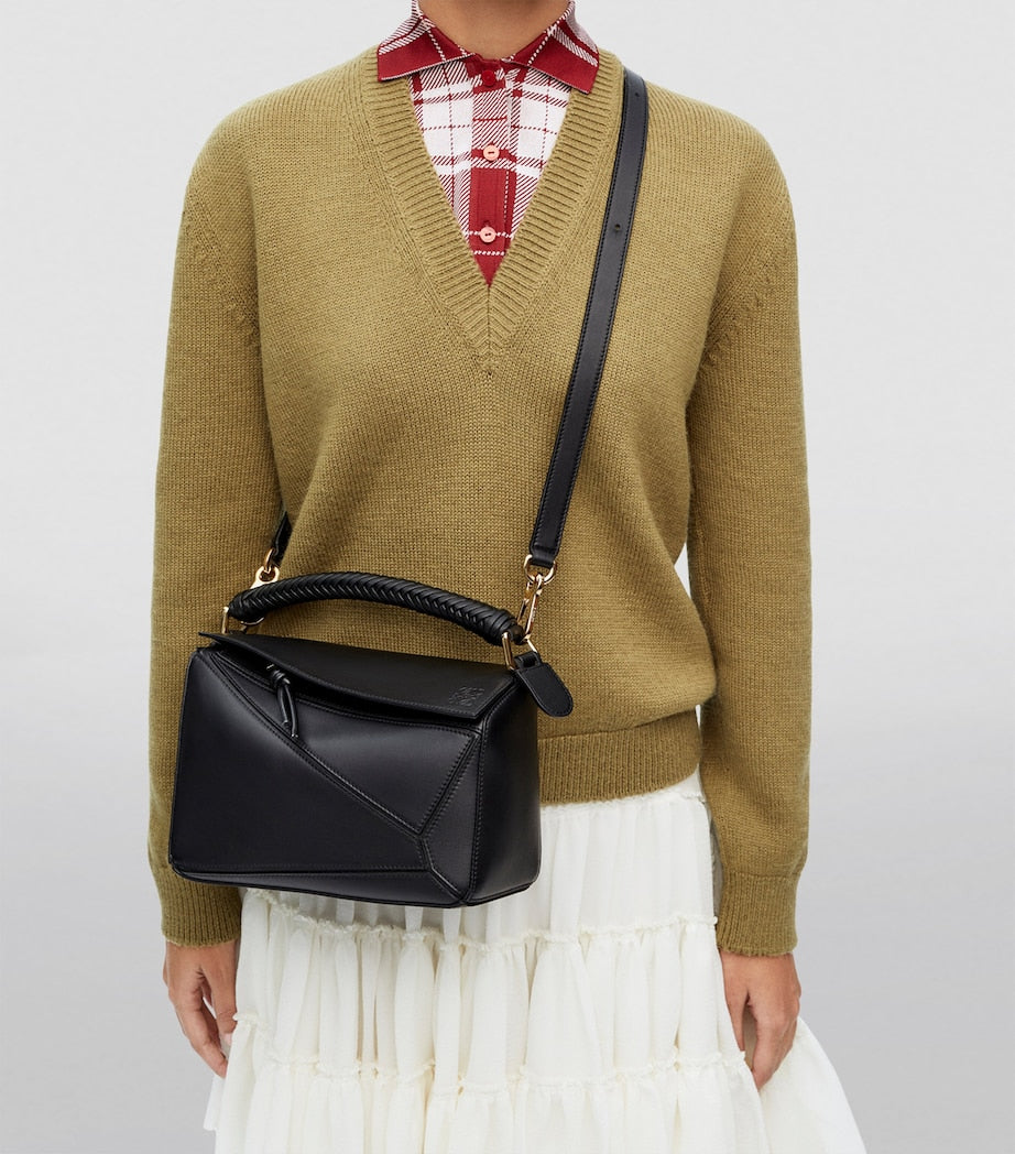 Loewe Puzzle Knotted Zipper Bag