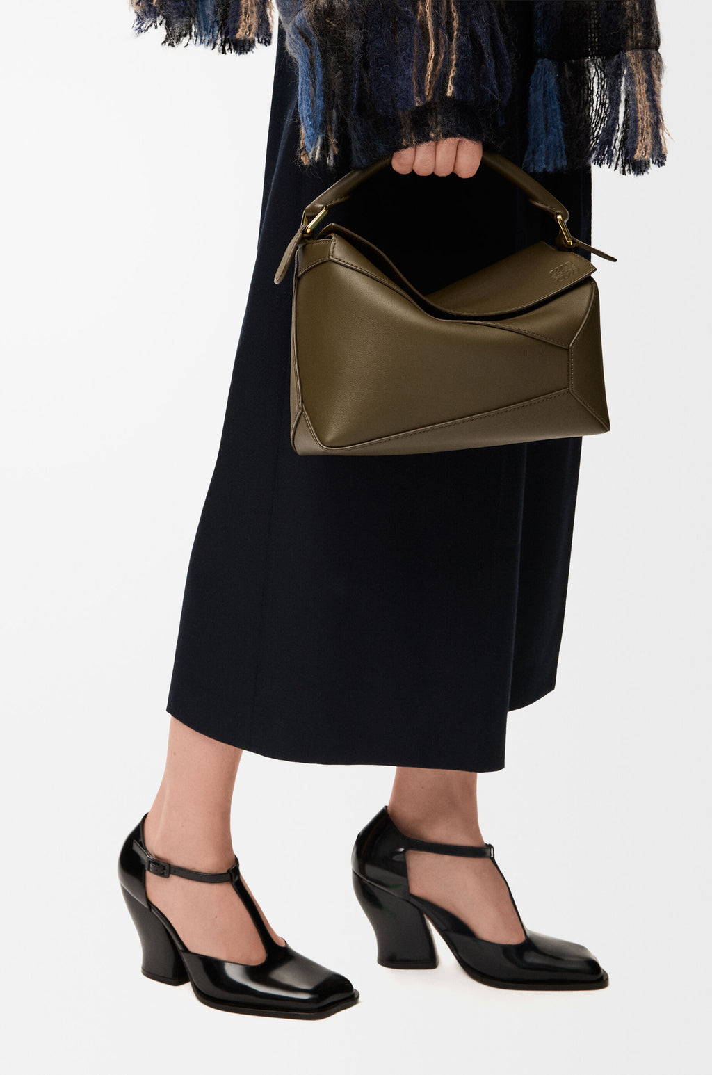 Small Puzzle Edge bagin classic calfskin