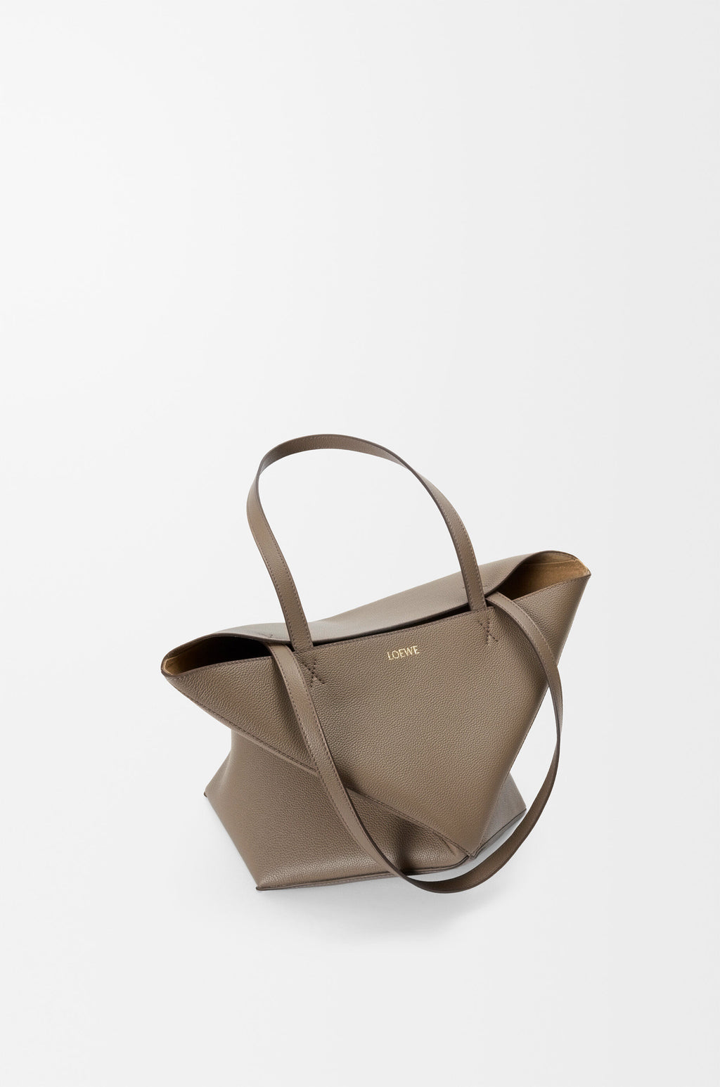 Medium Puzzle Fold totein soft grained calfskin