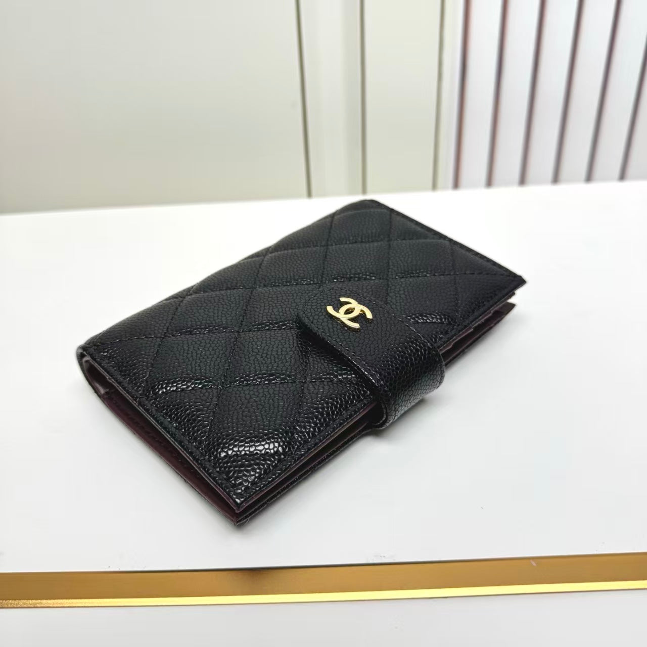 Chanel bifold wallet