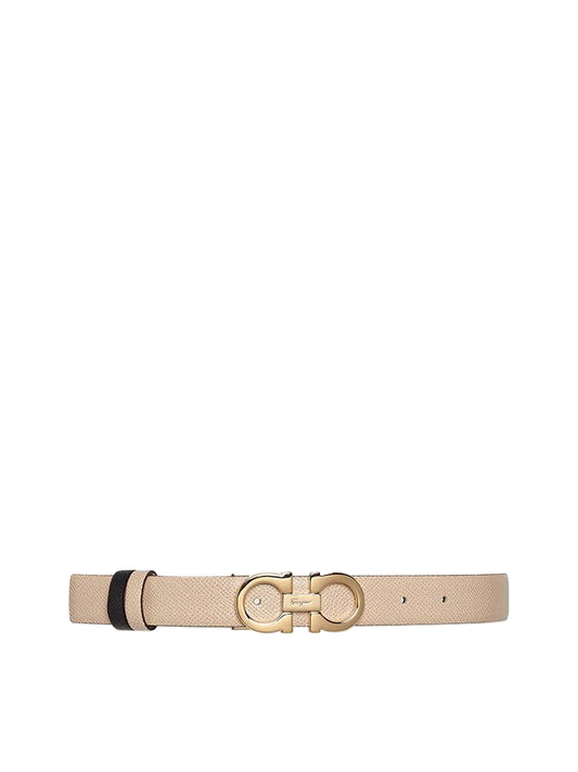 Ladies Gancini Reversible Ferragamo belt