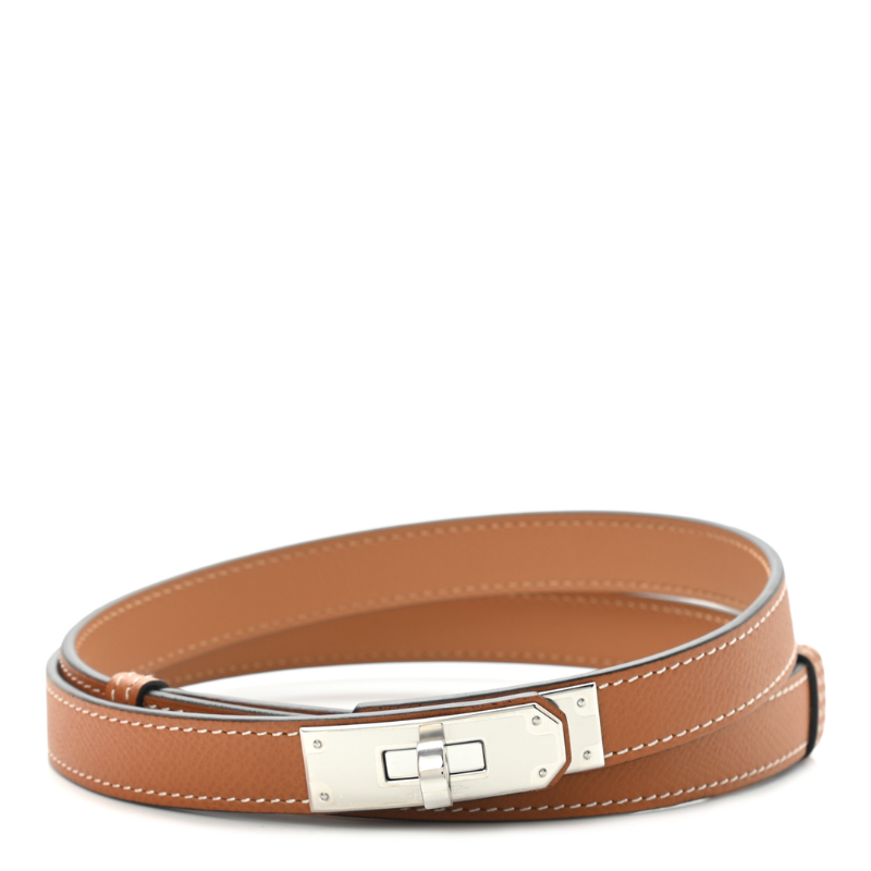 Hermes Epsom Kelly Belt Gold