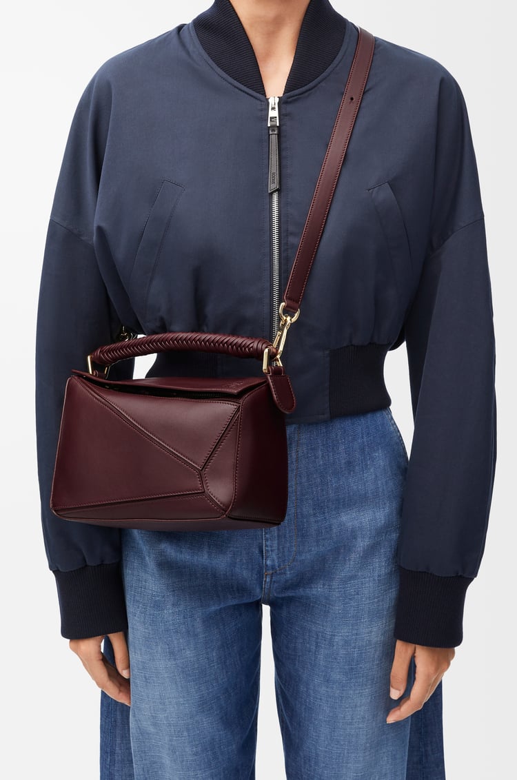 LOEWE Small Puzzle bag braided handle