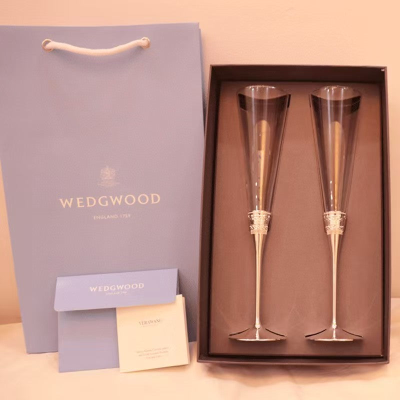 Wedgewood champagne glasses