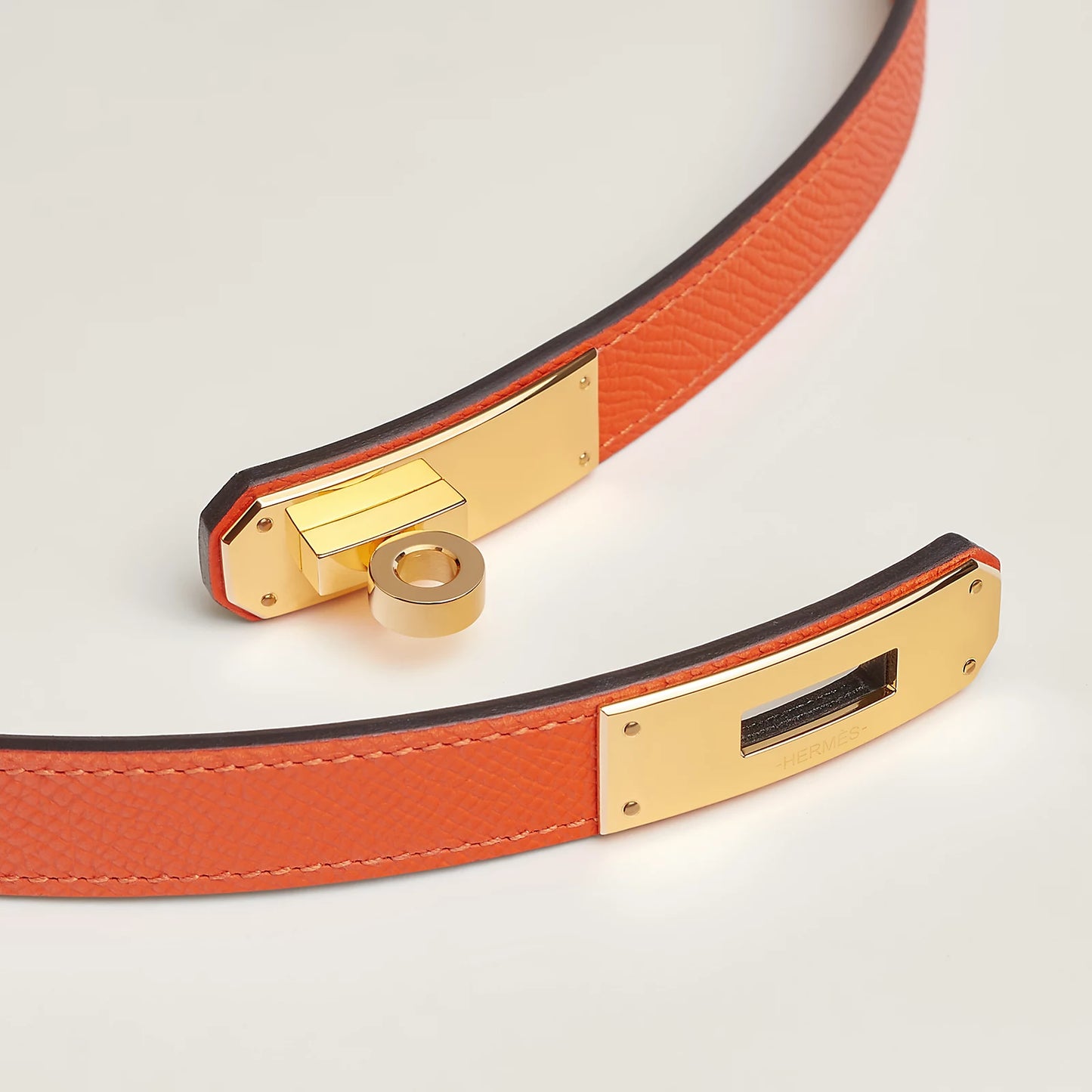 Hermes Epsom Kelly Belt Gold