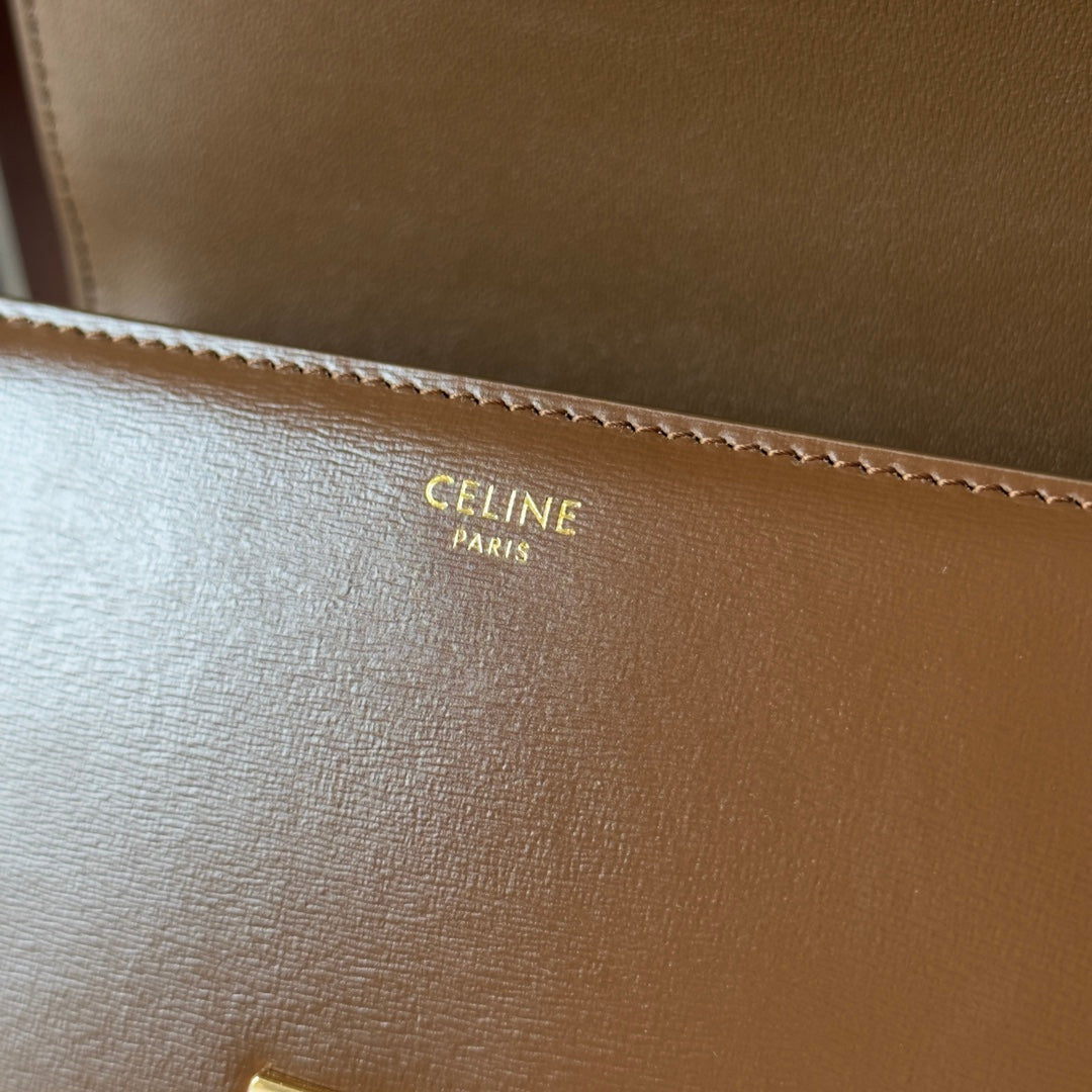 Teen TRIOMPHE bag in shiny calfskin