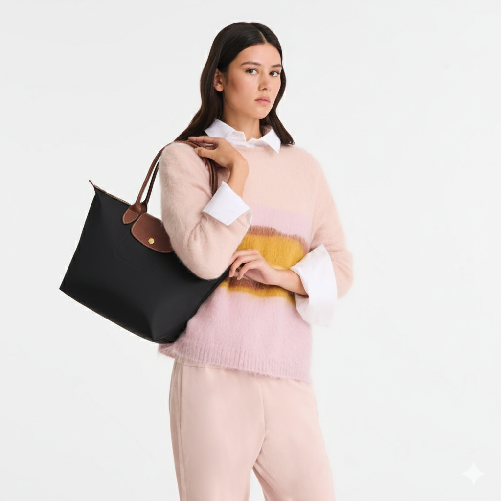 Longchamp Le Pliage tote in medium