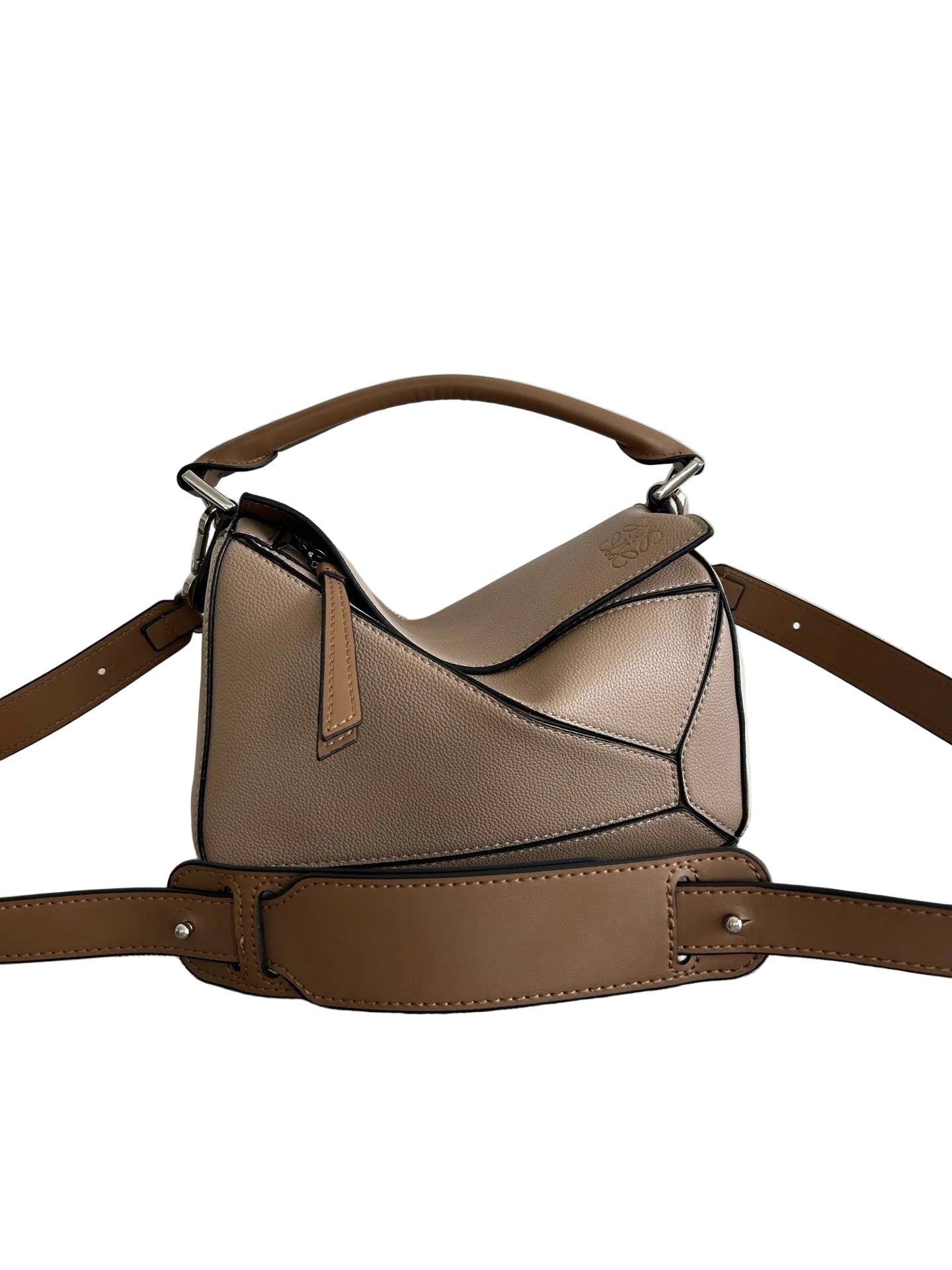 Loewe Puzzle Crossbody Bag (Brown)